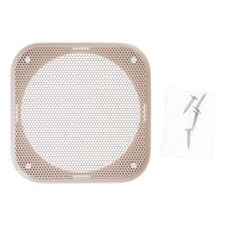 4/5inch Square Speaker Grill Cover Car Sound Plastic Decorative Circle Metal