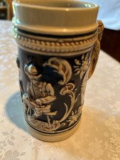 Vintage German Ceramic Beer Stein - about 5.25" in height