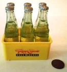 VTG TOPO CHICO MINI BOTTLES 6 PACK AGUA MINERAL WATER COCA COLA RARE MEXICO FE