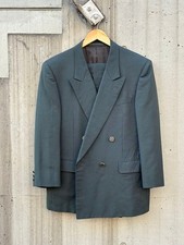 Lanvin Double Suit Setup Green Jacket Pants Size M Men's Formal