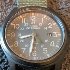 Timex Expedition Mens Quartz Analog Watch Bla...