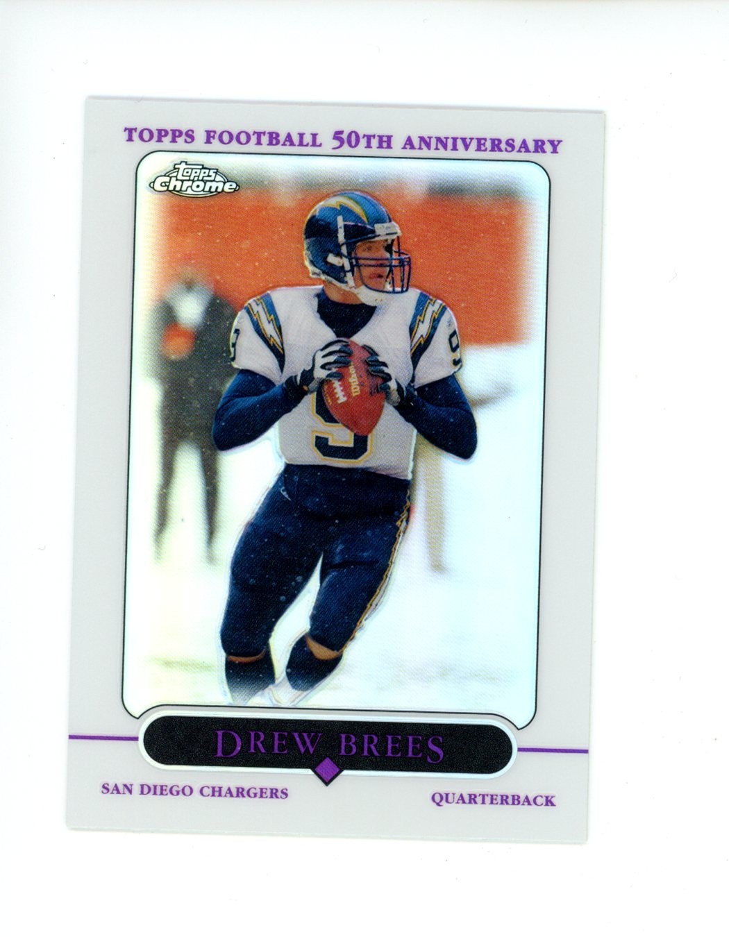 2005 Topps Chrome - Drew Brees #119 Refractor