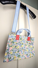 Cath Kidston Hand Bag Mini Floral Liberty Style Print Little Sidekick Tote Bag