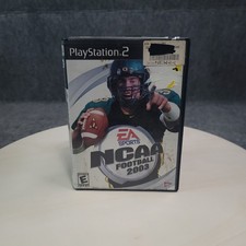 PlayStation 2 NCAA Football 2003 Standard NTSC-U/C EA Sports Black Label