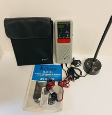 COBRA Model 39 Plus 40 Ch S.O.S. Emergency CB Radio, Antenna, Cords, Bag. Works.