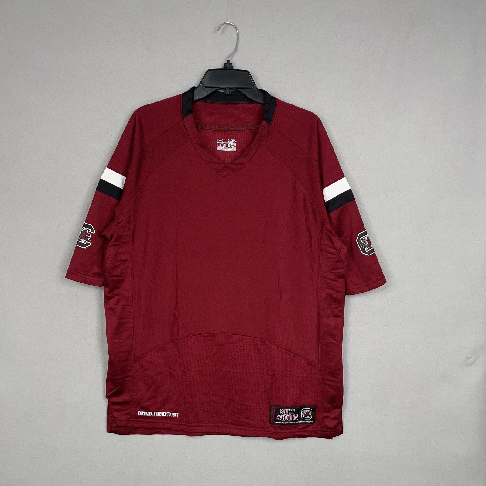 South Carolina Gamecocks Jersey Mens Medium Red College Football HeatGear