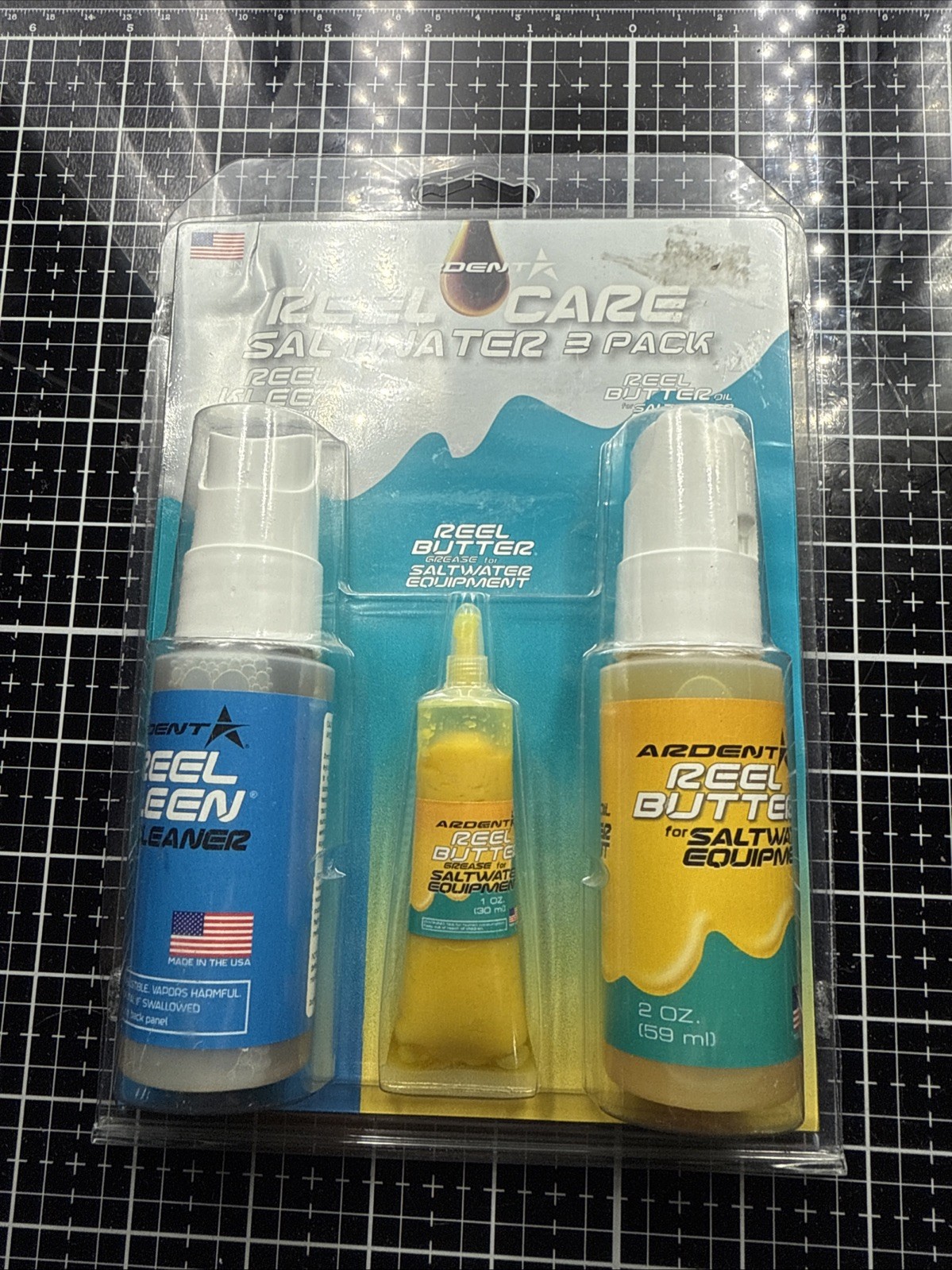 Ardent 5080-A 3Pk Reel Butter SW Oil 2oz Reel Kleen 2oz