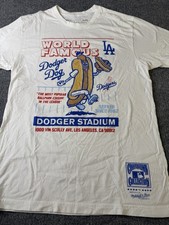 LA Dodgers Dodger Dog Stadium Mitchell & Ness T-Shirt Men M