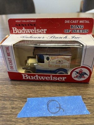 Budweiser die cast 1/64 scale King of Beers delivery truck in original box 