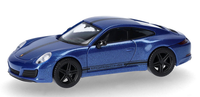 Herpa - Porsche 911 991 Carrera 4 S Blau Metallic - 1/87 - HER430418-002