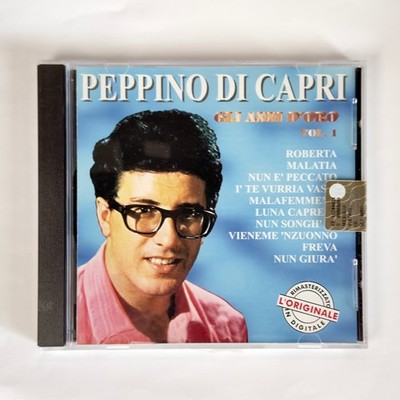 Peppino Di Capri Gli Anni D'Oro Vol. 1 (CD D.V. More Records 1997) Made in Italy