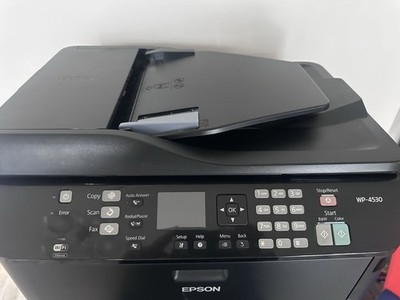 Epson WorkForce Pro WP-4530 Wireless Color Inkjet All-In-One Printer Fax Duplex