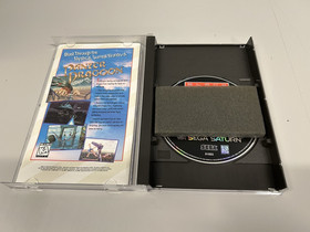 Black Fire (Sega Saturn, 1996) Complete Mint with Manual and Registration Card