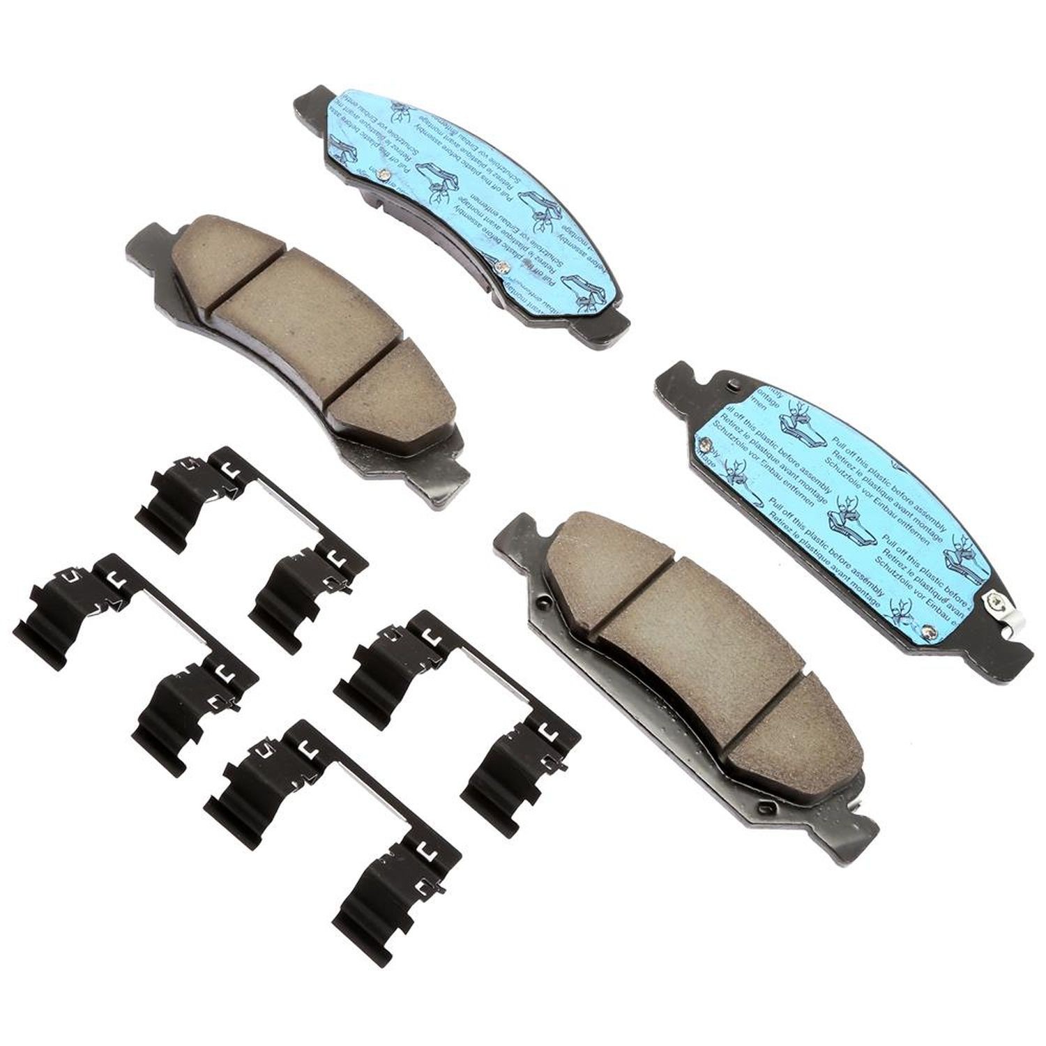ACDelco 17D1367ACHF1 Disc Brake Pad Set