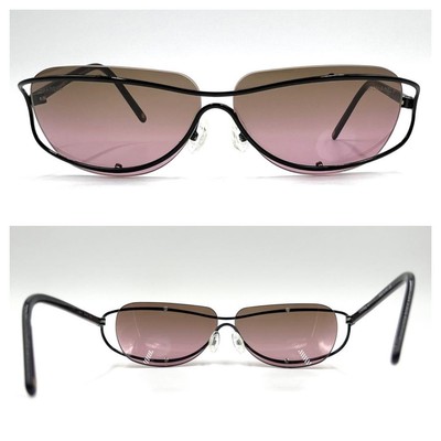 CHANEL sunglasses with side logo and one point Coco mark for