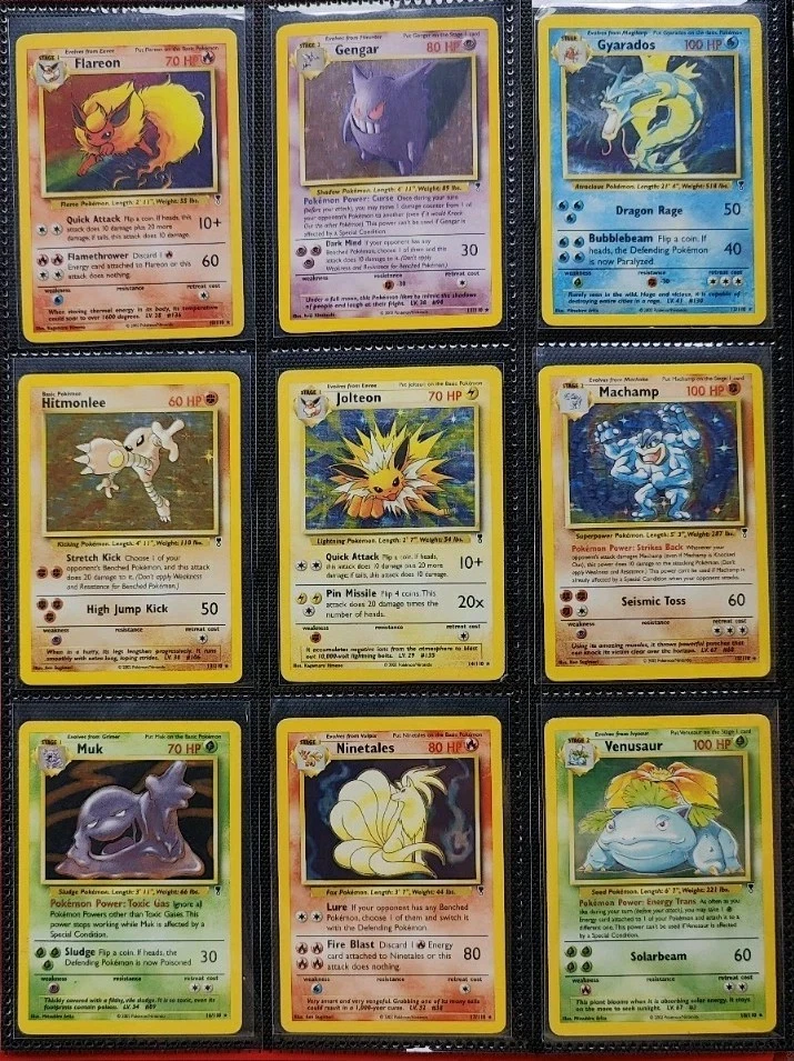 Legendary Collection 110/110 Complete Pokemon Card Set Nintendo 2002 Charizard - Image 2 of 4