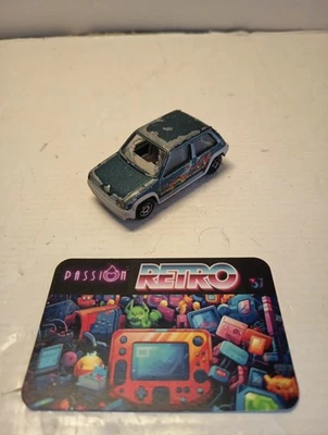 VINTAGE voiture Majorette RENAULT super 5 GT TURBO ECH 1:51 6,5 cm N° 205 - Photo 1/4