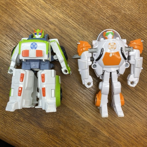 Lot of 13 Transformers Playskool Hasbro Rescue Bots One Step Changer In Disguise - Picture 8 of 19