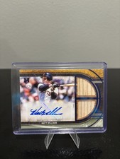 2025 Topps Museum Signature Swatches Blue Dual Relic Auto Matt Williams /25 (AU)