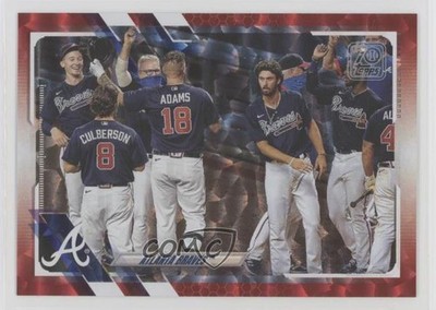 2021 Topps Red 110/199 Atlanta Braves #194 1g2n