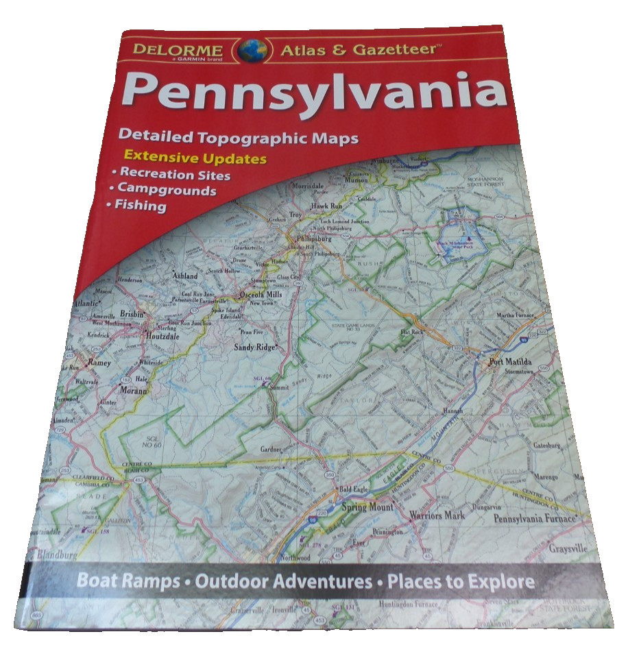 Delorme Atlas & Gazetteer | Pennsylvania 2020 | New