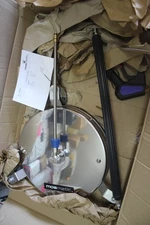 MOSMATIC 78.274 Rotary Surface Cleaner TD-78274 Floors GRAINGER 52CT08 OPEN BOX