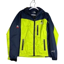 The North Face Jacket Mens L Yellow Blue Gore-Tex Summit Series XCR Waterproof