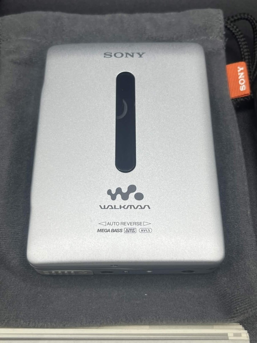 Sony Walkman WM-EX651 Silver Cassette Player Tested Working - US