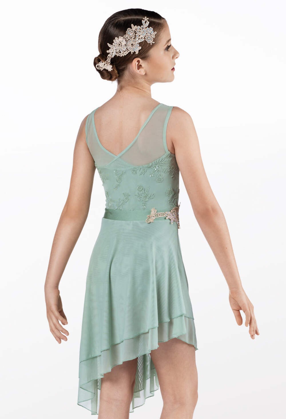 Dance Costume Large Child Sage Weissman 13485 Lyr… - image 2