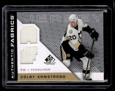 2007-08 SP Game Used Authentic Fabrics Colby Armstrong Pittsburgh Penguins