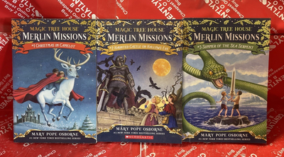 Lot of 26 Magic Tree House Merlin Mission Books- 1- 27-missing Lot of 26 Magic Tree House Merlin Mission Books- 1- 27-missing