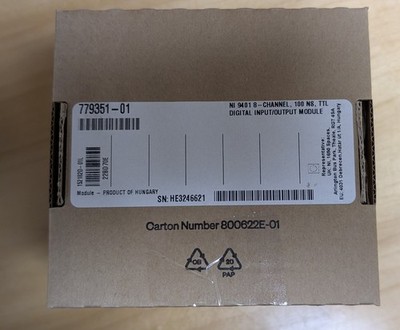 National Instruments NI cDAQ-9401 8 channel TTL I/O Module