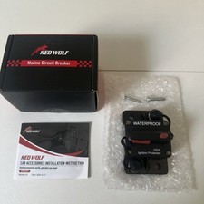 Waterproof 100amp Circuit Breaker For Boat Trolling Motor Marine Atv Vehicles St