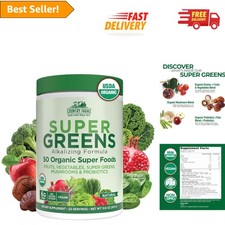 Organic Super Greens with Probiotics   Energizing Drink for Daily Wellness