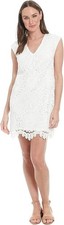 London Times Women's Dresses Women's Scalloped Lace Sheath Dress