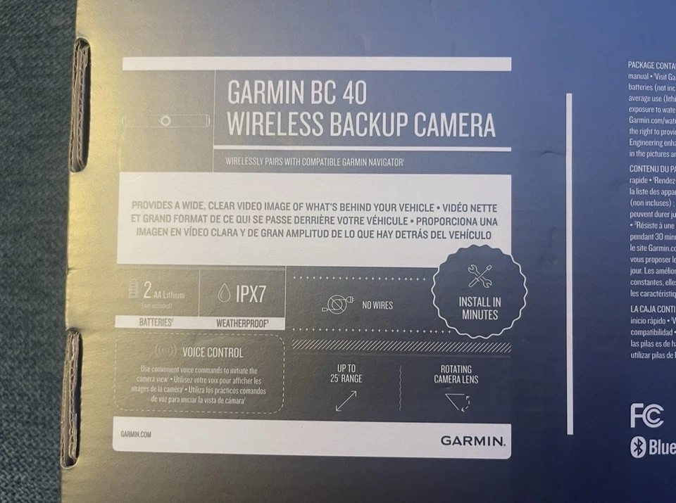GARMIN BC 40 WIRELESS BACKUP CAMERA FOR WiFi ENABLED GPS NAVIGATORS 010-01866-00 - Image 4 of 4