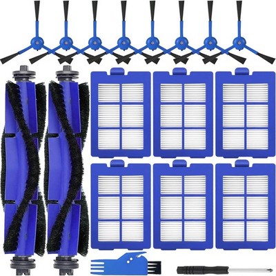 Ersatzteile Zubehör für Eufy RoboVac X8 Hybrid/X8 Saugroboter, 2 Hauptbürste