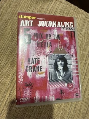 Art Journaling No 5 DVD 2013 Mix Up The Media By Kate Crane
