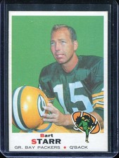 1969   Topps    Football    # 215   Bart Starr   (NM)   "CENTERED"   Near Mint