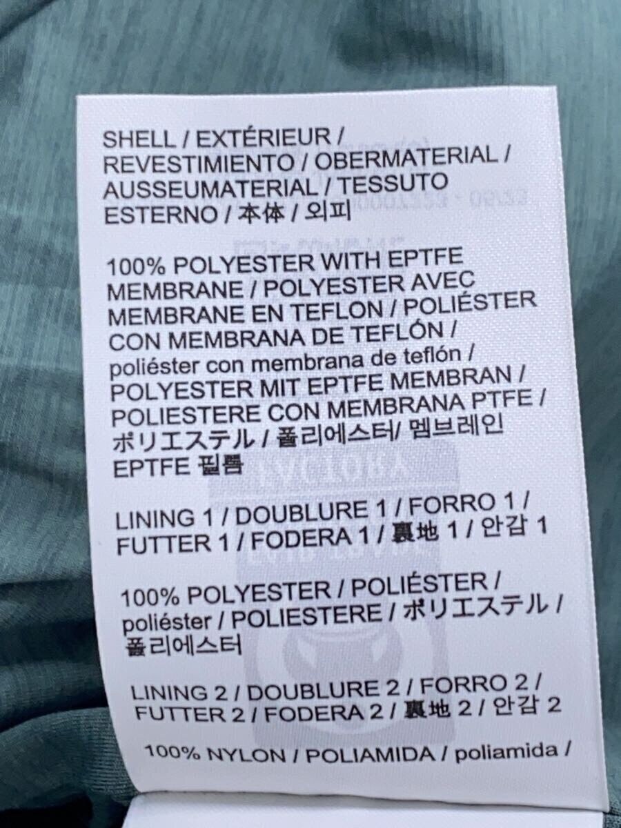 Giacca Arc'teryx Solano Gore Tex nylon verde taglia S guscio impermeabile #EG CZA