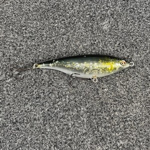 Sebile Stick Shadd 90 FT Topwater Lure 3.5" 3/8oz PZ Ntl Dk Blue Back (1st Gen)