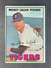 1967 Topps Mickey Lolich Tigers #88 VG-EX OR BETTER