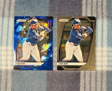Zyhir Hope 2025 Panini Prizm Blue Cracked Ice Prizm Rookie & Chrome Base Rookie