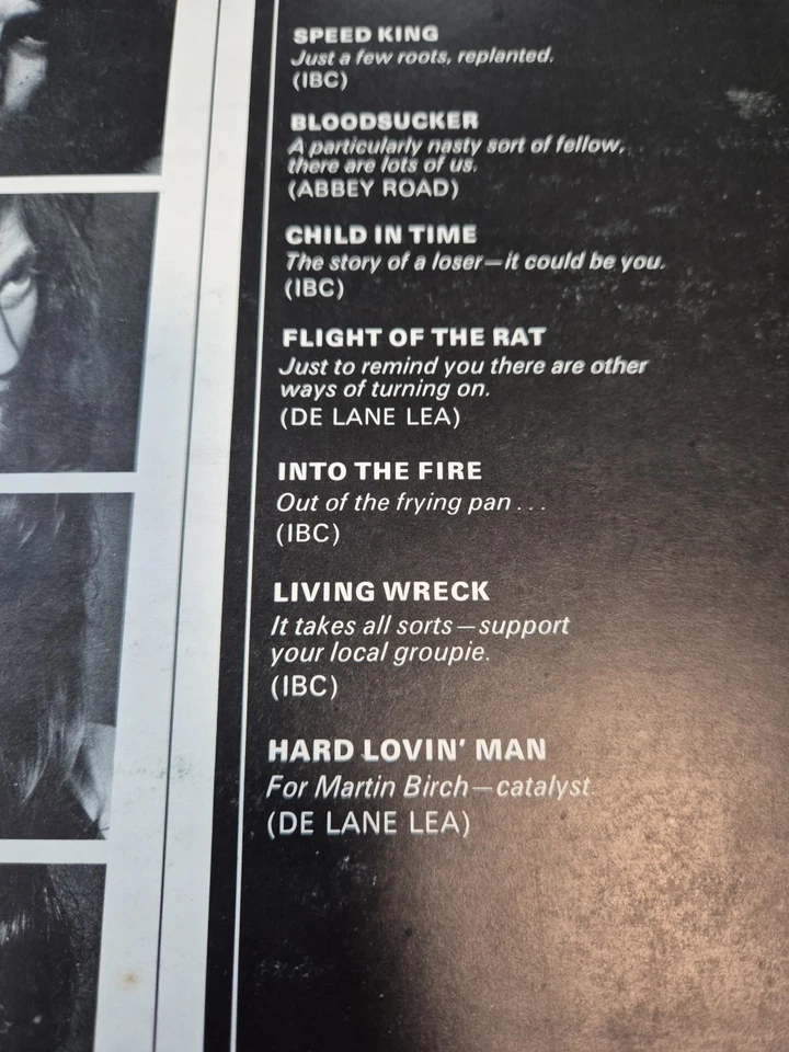 Deep Purple - Deep Purple In Rock - Harvest - Stereo - UK - 1970 - 1st Press - - Image 4 of 4