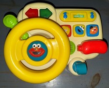 Sesame Street Tyco Elmo Talking Driver w/Lights and Sounds 1997 Tested  works