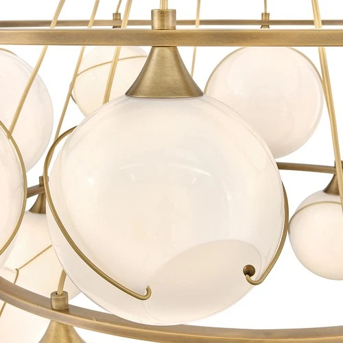 Hinkley Lighting 30308 Skye 18 Light 53"W Chandelier - Brass - Picture 5 of 9