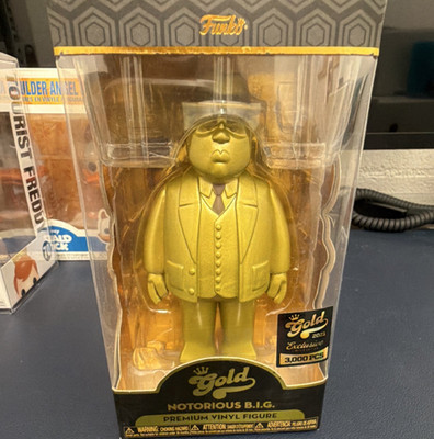 Funko Gold Vinyl Figure: Notorious B.I.G. Exclusive Series One 1/3,000 2021