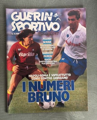 GUERIN SPORTIVO N.11/1987 MÄRZ BRUNO CONTI-GIORDANO DIE NUMMER EINS
