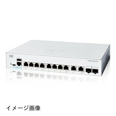Cisco Systems Catalyst 1200-8T-E-2G Smart Switch 8-Port GE Ext PS 2x1GE Combo