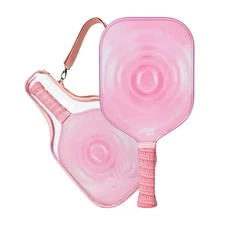 [DHS Sports USA] Ripple Carbon Pickleball Paddle Fashion Balance Sweet Spot Pink